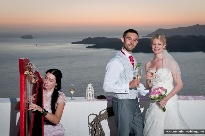 santorini weddings