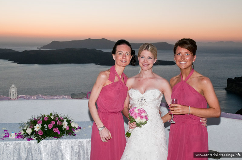 santorini weddings