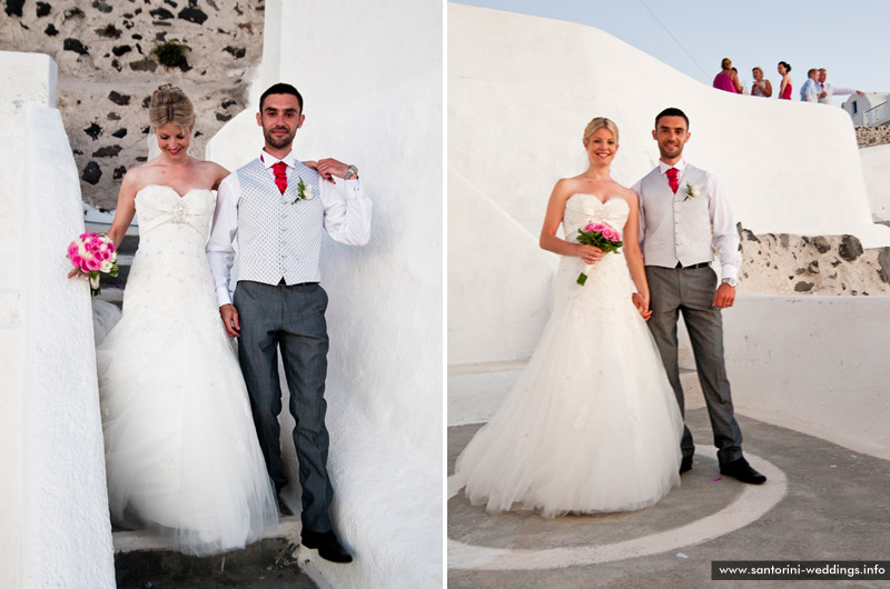 santorini weddings