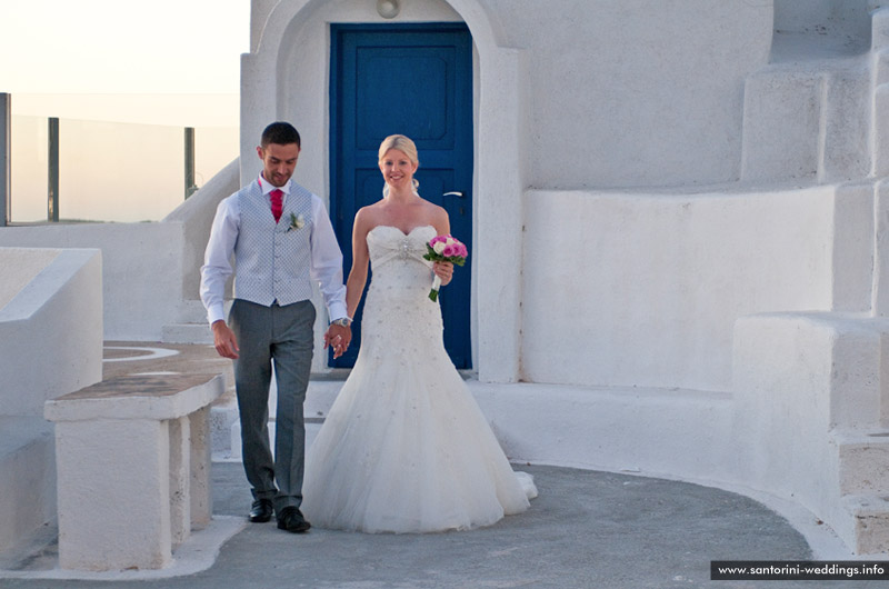 santorini weddings