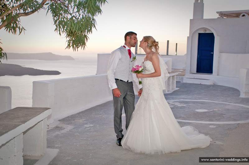 santorini weddings