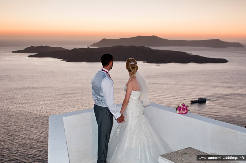 santorini weddings