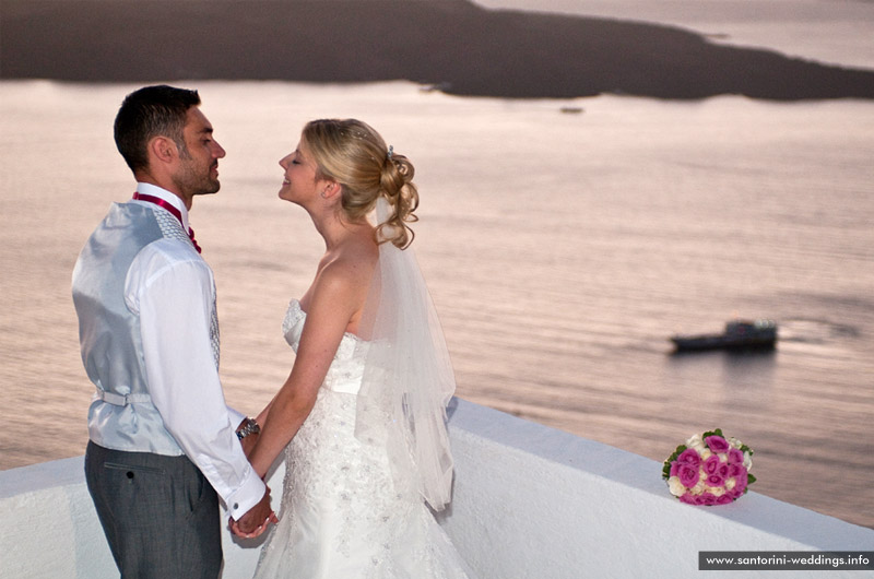 santorini weddings