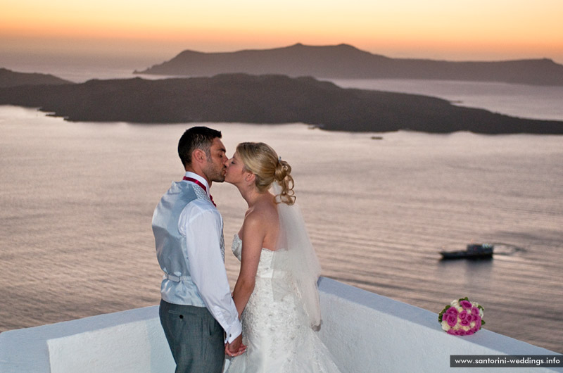 santorini weddings