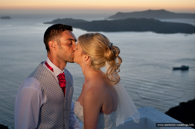 santorini weddings