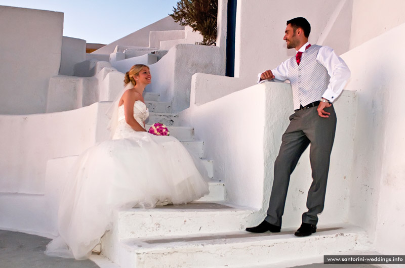 santorini weddings