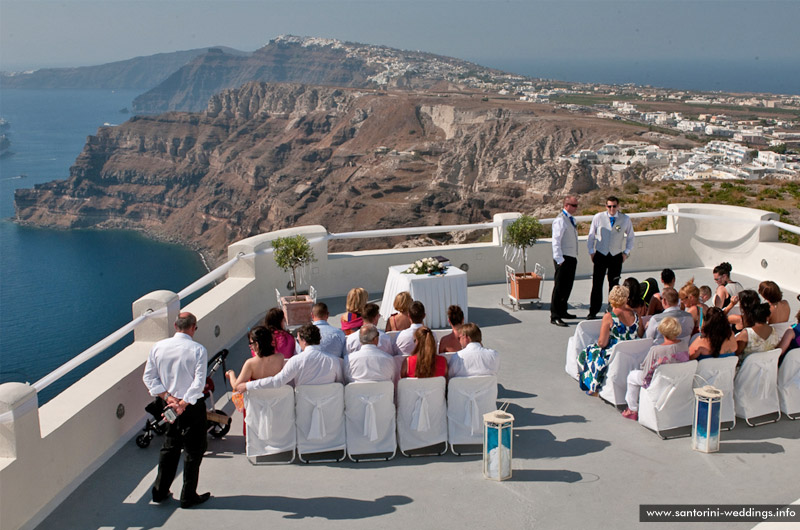 santorini weddings