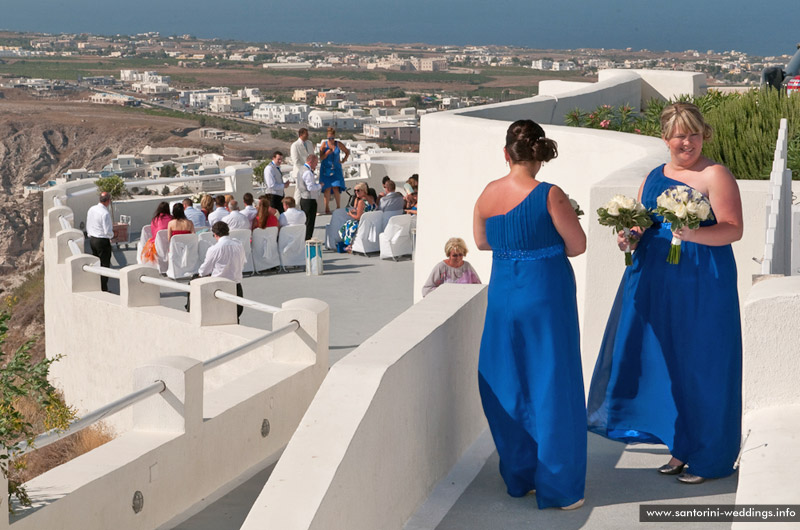 santorini weddings