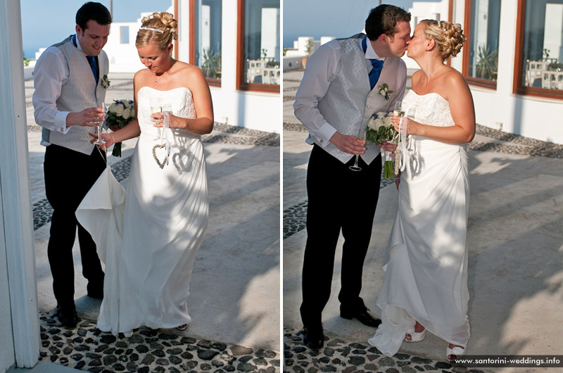 santorini weddings