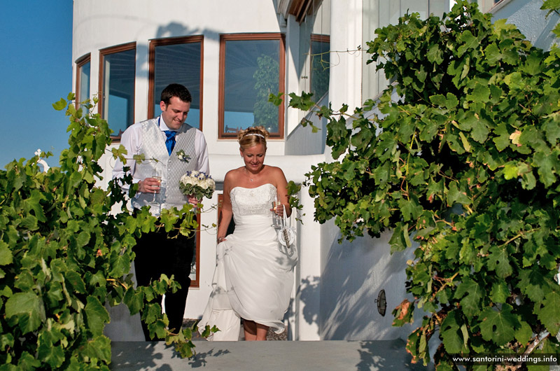 santorini weddings