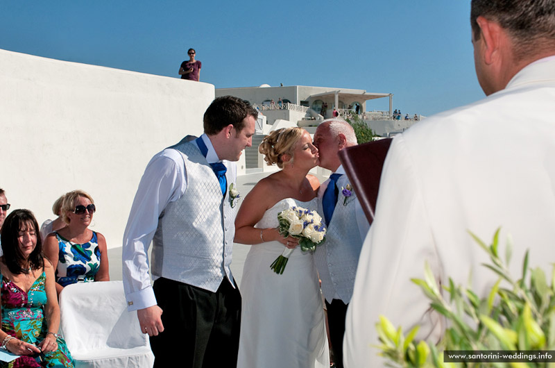 santorini weddings