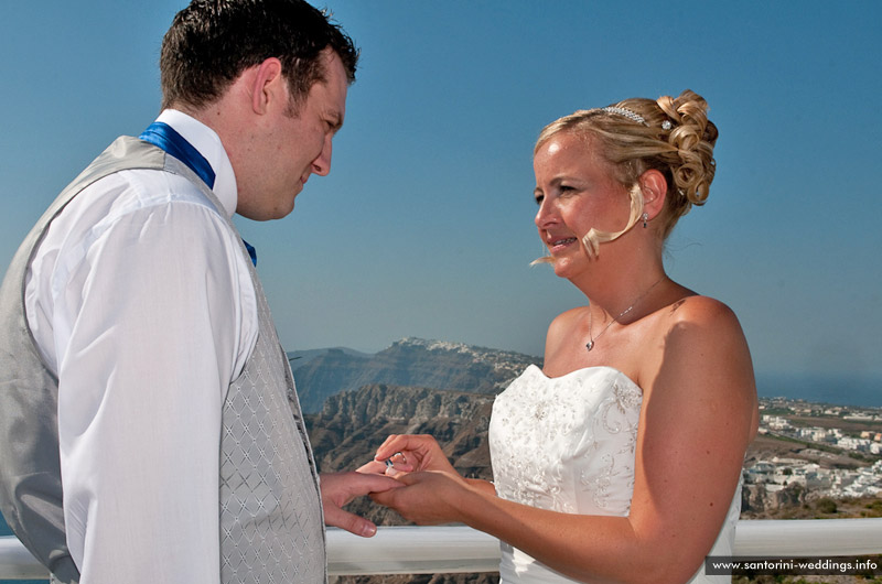 santorini weddings