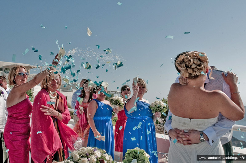 santorini weddings