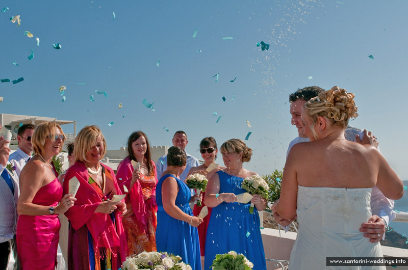 santorini weddings