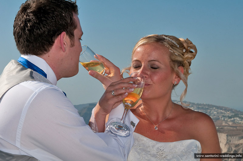 santorini weddings