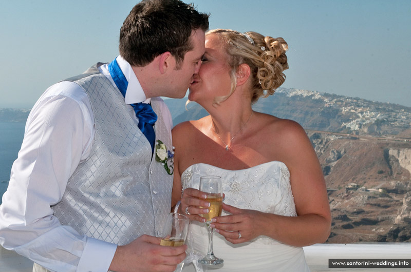 santorini weddings