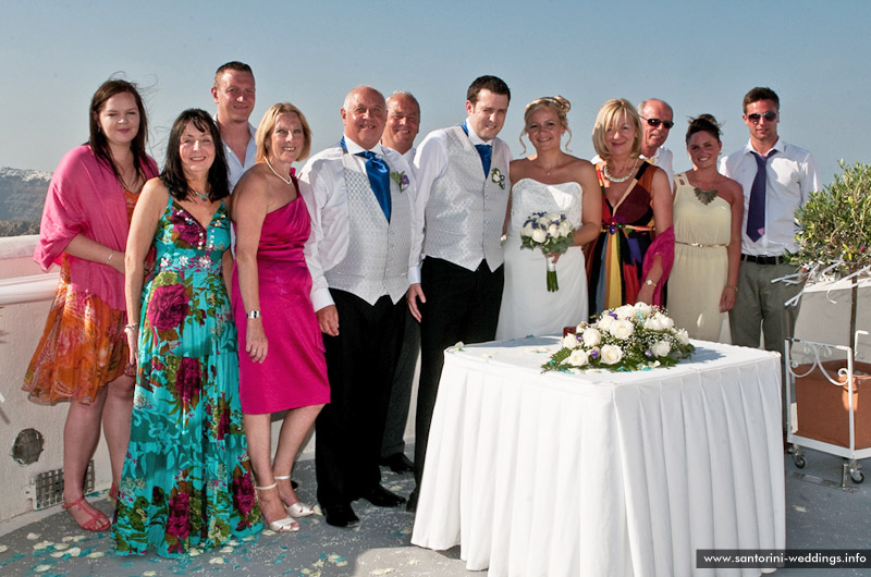 santorini weddings