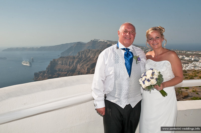 santorini weddings