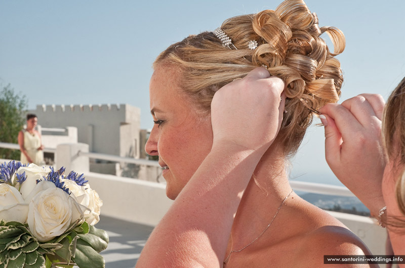 santorini weddings