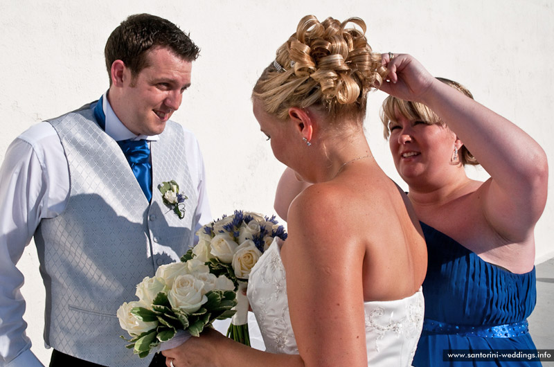 santorini weddings