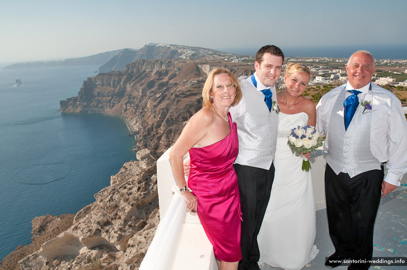 santorini weddings