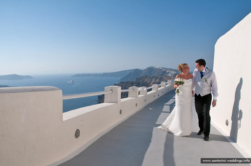 santorini weddings