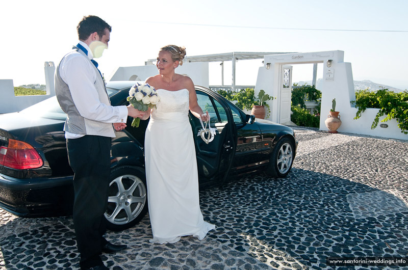 santorini weddings