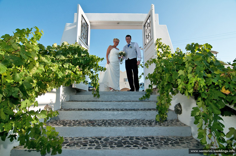 santorini weddings