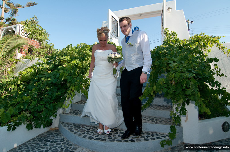 santorini weddings