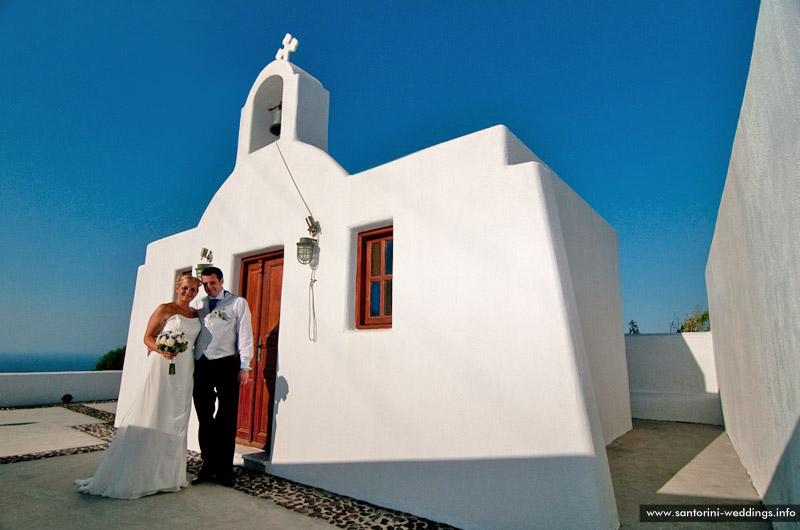 santorini weddings