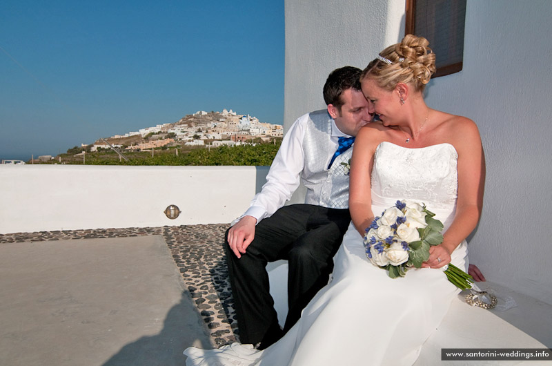 santorini weddings