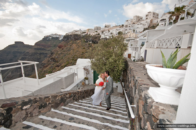 St Irene Chapel Santorini Wedding