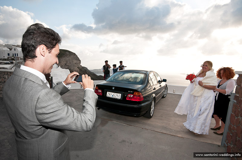 St Irene Santorini Wedding