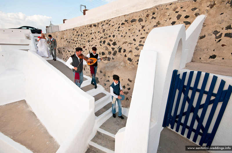 St Irene Santorini Wedding