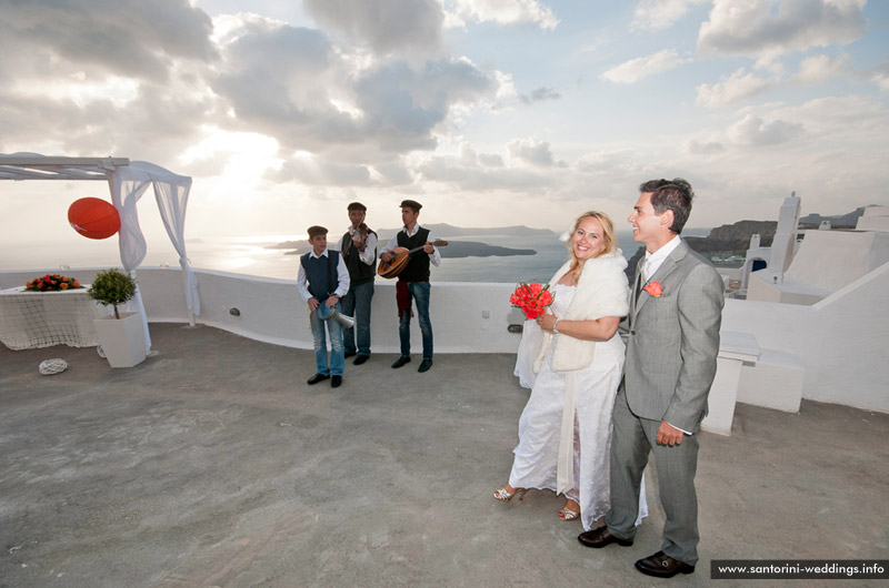 St Irene Santorini Wedding