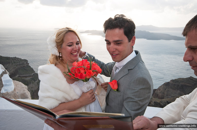 St Irene Chapel Santorini Wedding