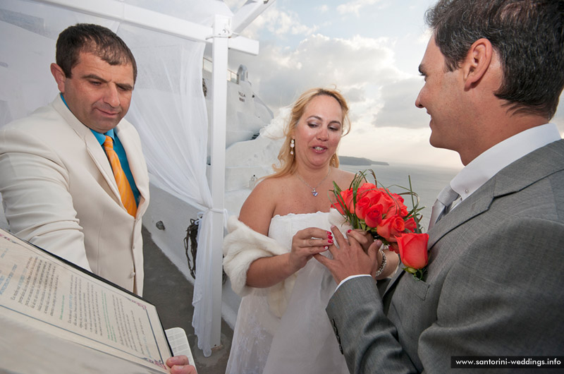 St Irene Chapel Santorini Wedding