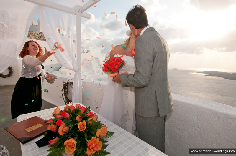 St Irene Chapel Santorini Wedding