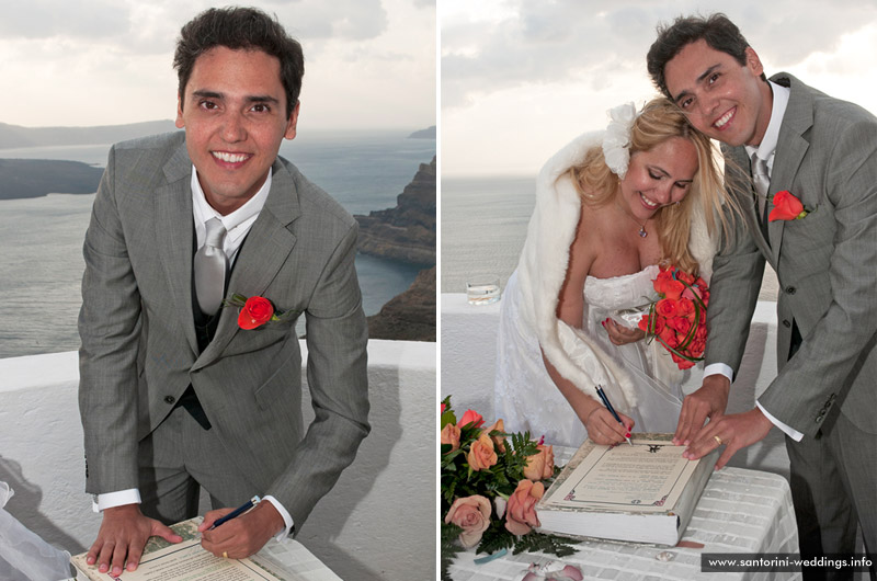 St Irene Santorini Wedding