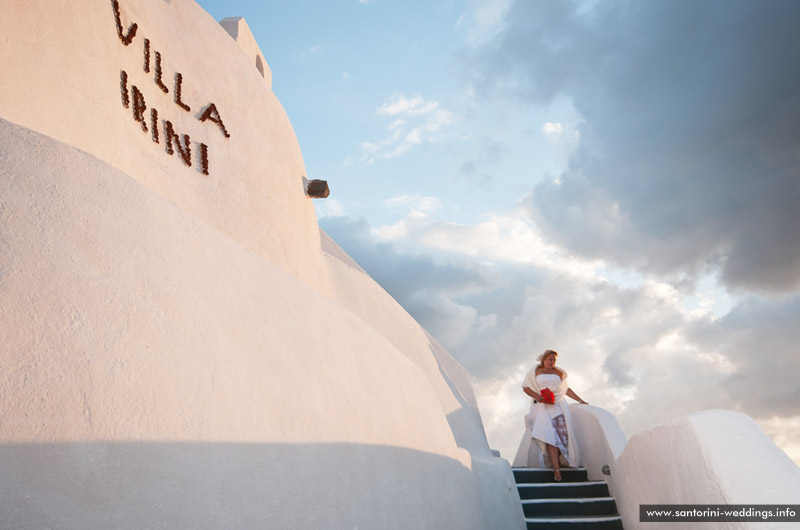 St Irene Chapel Santorini Wedding