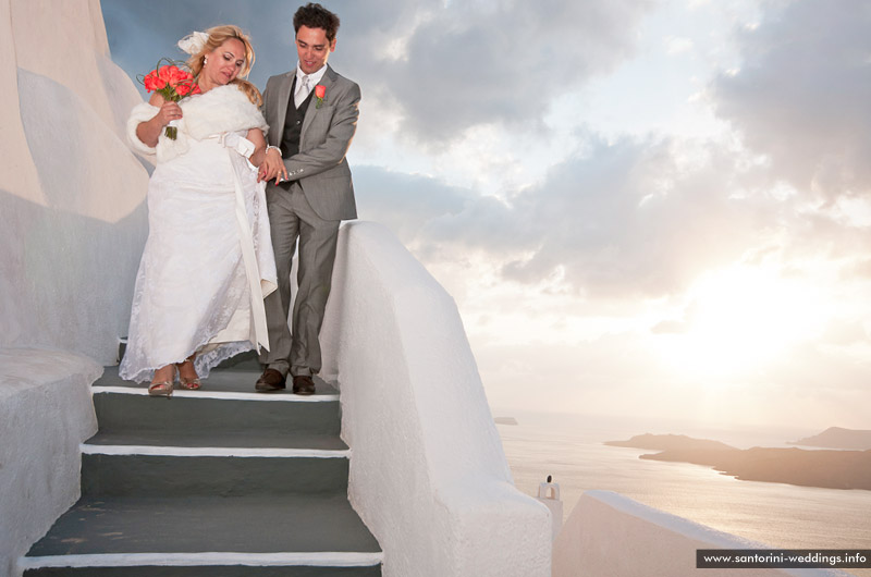 St Irene Santorini Wedding