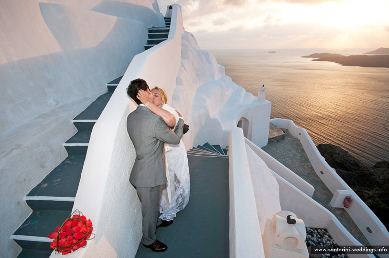 St Irene Santorini Wedding