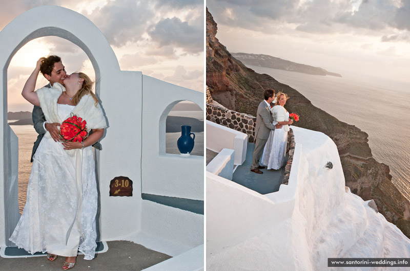 St Irene Santorini Wedding