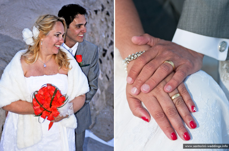 Santorini Wedding At St. Irini Chapel