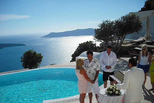 santorini wedding