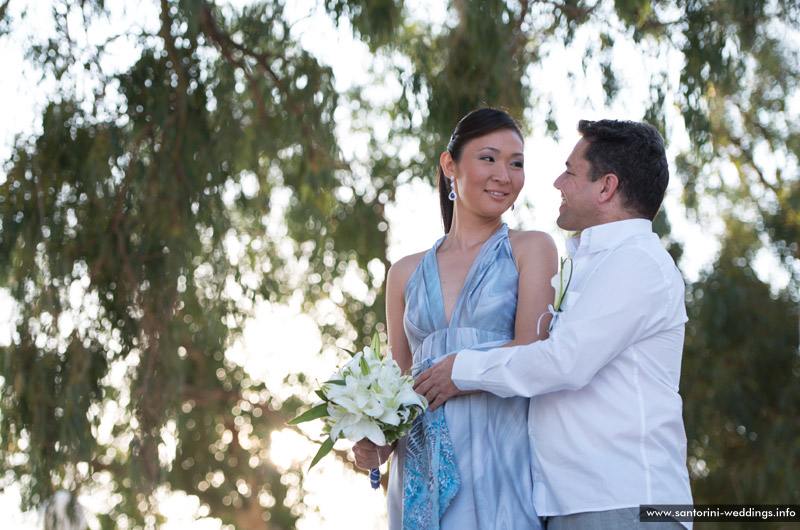 santorini weddings