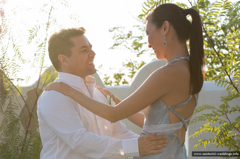 santorini weddings