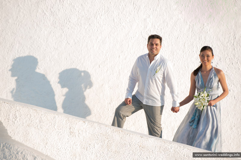 santorini weddings