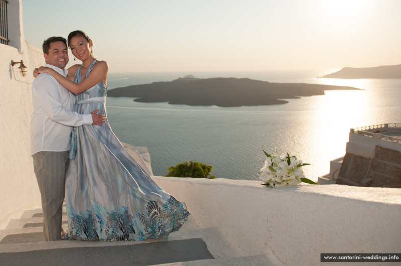 santorini weddings