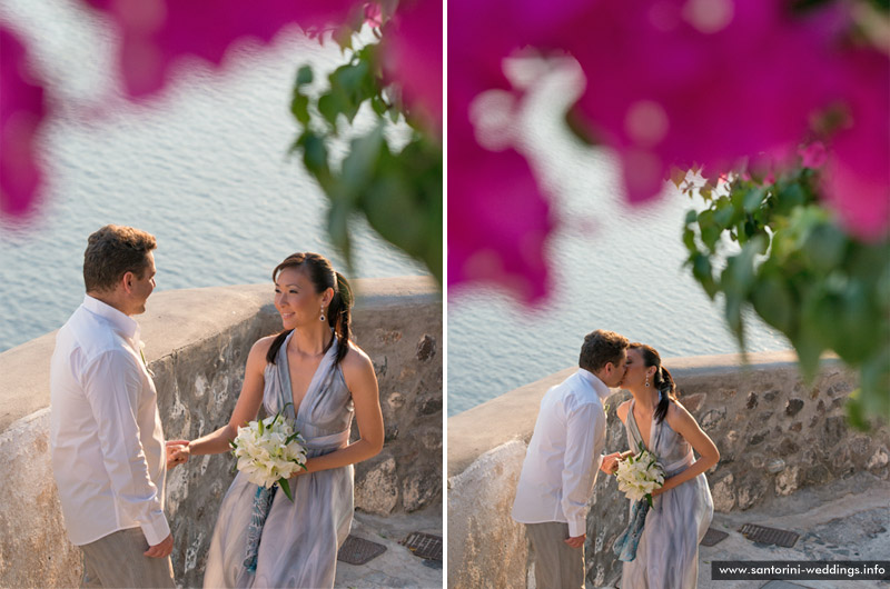 santorini weddings